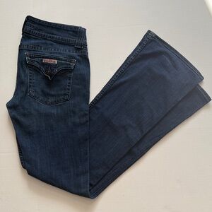 Hudson Jeans Dark Blue Flare & Wide Leg